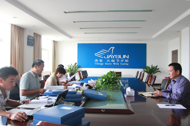 Jaysun Glove passed the audit of Safety-Manufacturing Standardization.